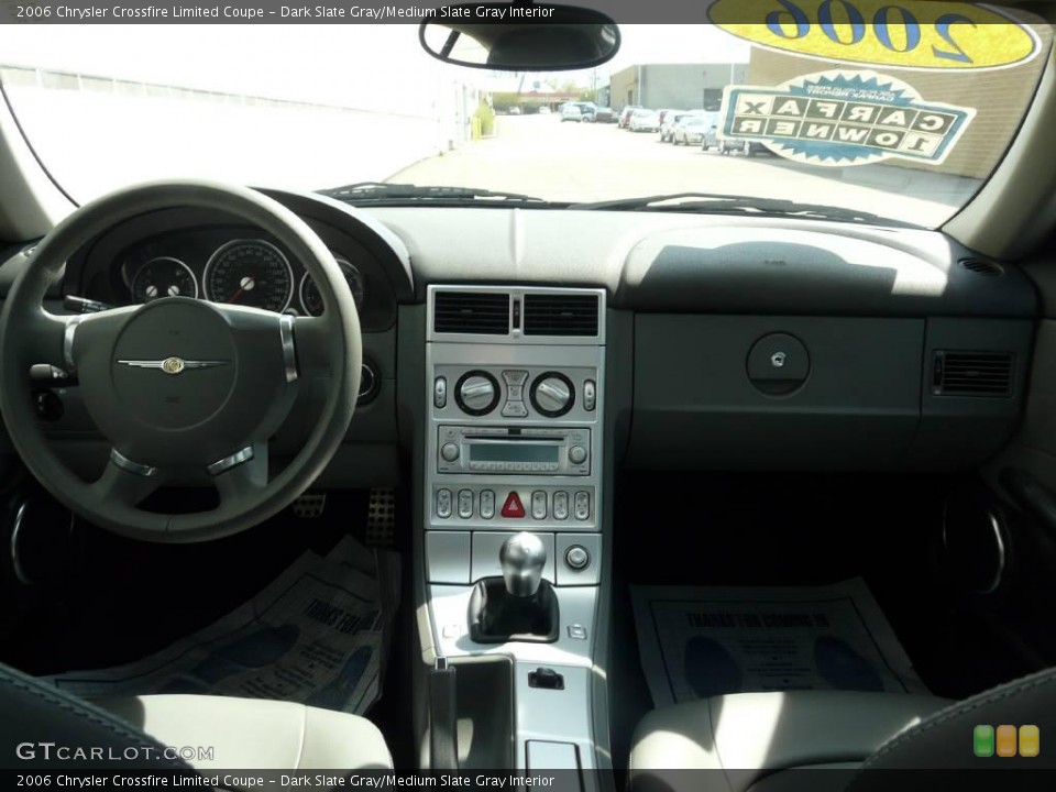 Dark Slate Gray/Medium Slate Gray Interior Dashboard for the 2006 Chrysler Crossfire Limited Coupe #8128500