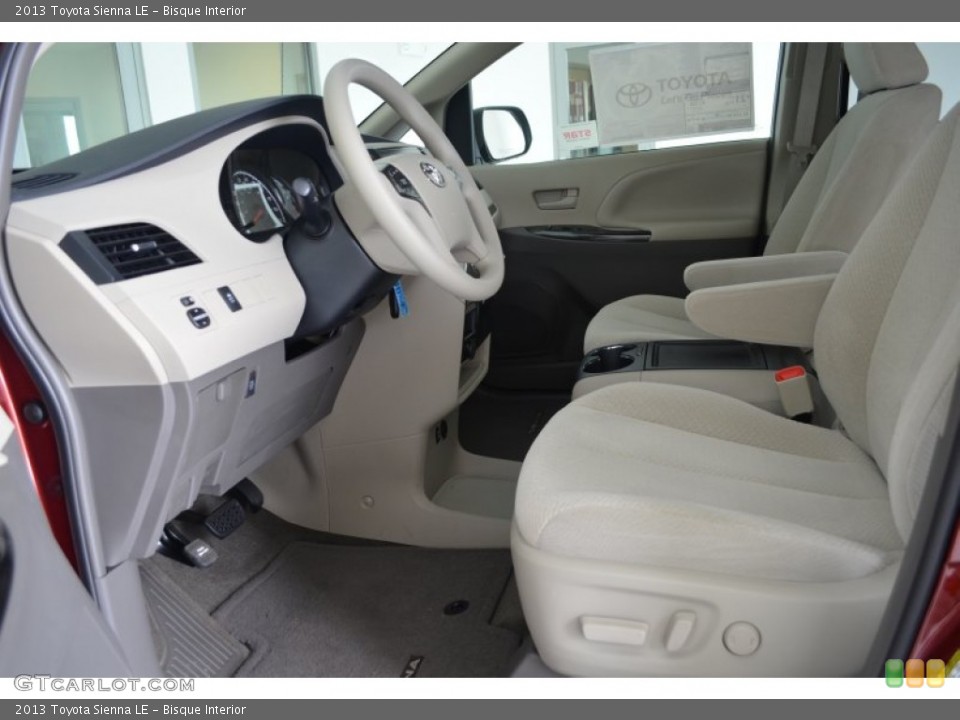Bisque Interior Photo for the 2013 Toyota Sienna LE #81285031