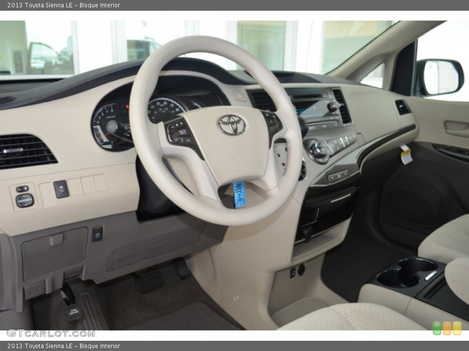 Bisque Interior Dashboard for the 2013 Toyota Sienna LE #81285040