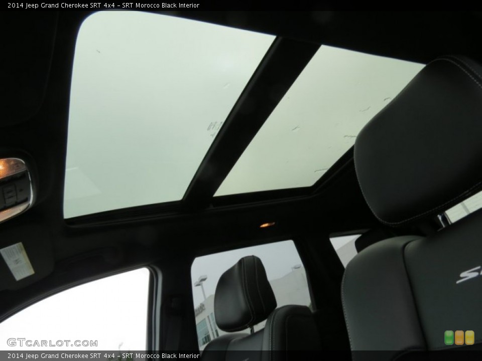 SRT Morocco Black Interior Sunroof for the 2014 Jeep Grand Cherokee SRT 4x4 #81286880