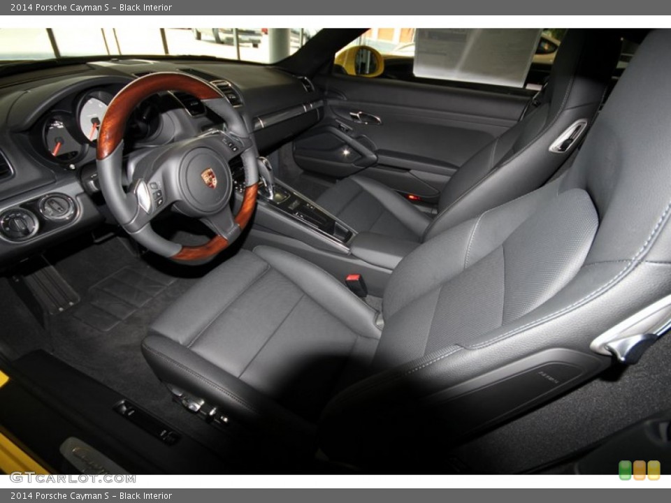 Black Interior Photo for the 2014 Porsche Cayman S #81288866
