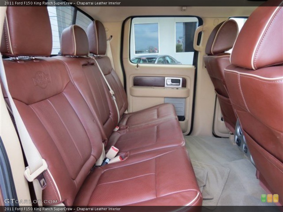 Chaparral Leather Interior Rear Seat for the 2011 Ford F150 King Ranch SuperCrew #81292057