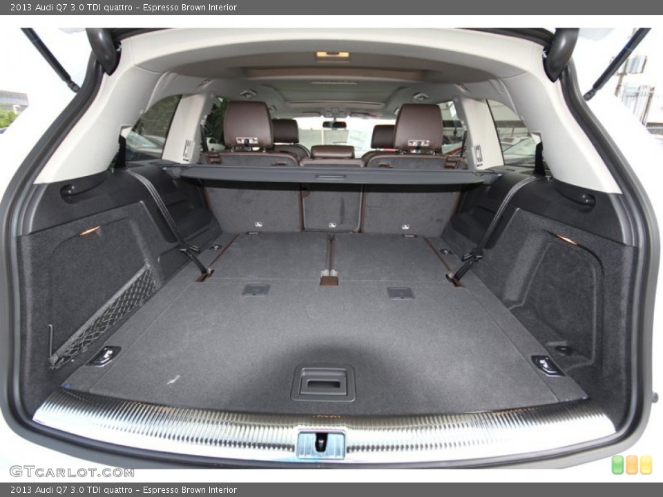 Espresso Brown Interior Trunk for the 2013 Audi Q7 3.0 TDI quattro #81292559