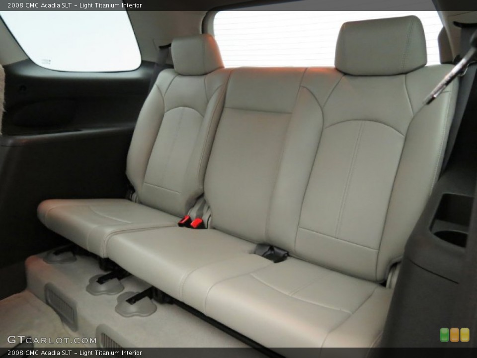 Light Titanium Interior Rear Seat for the 2008 GMC Acadia SLT #81296836