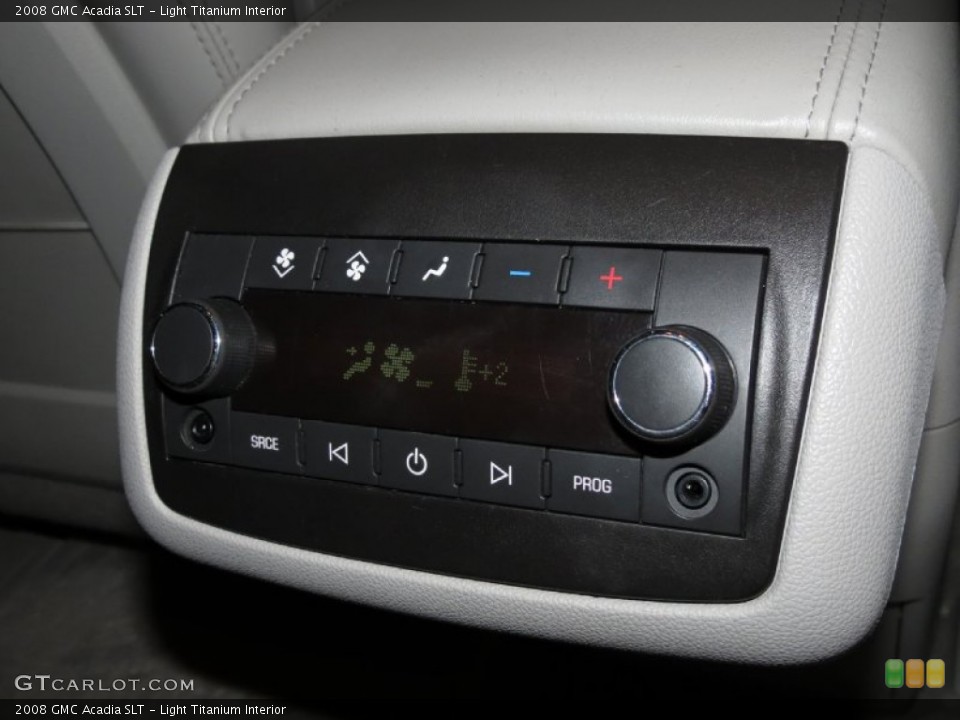 Light Titanium Interior Controls for the 2008 GMC Acadia SLT #81297073
