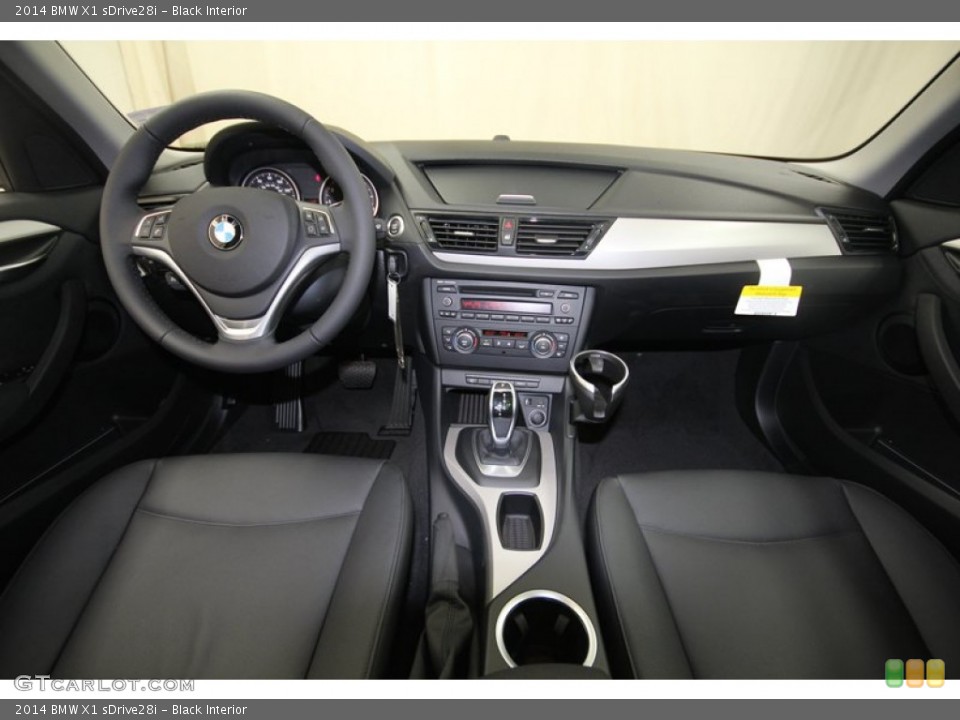 Black Interior Dashboard for the 2014 BMW X1 sDrive28i #81298002