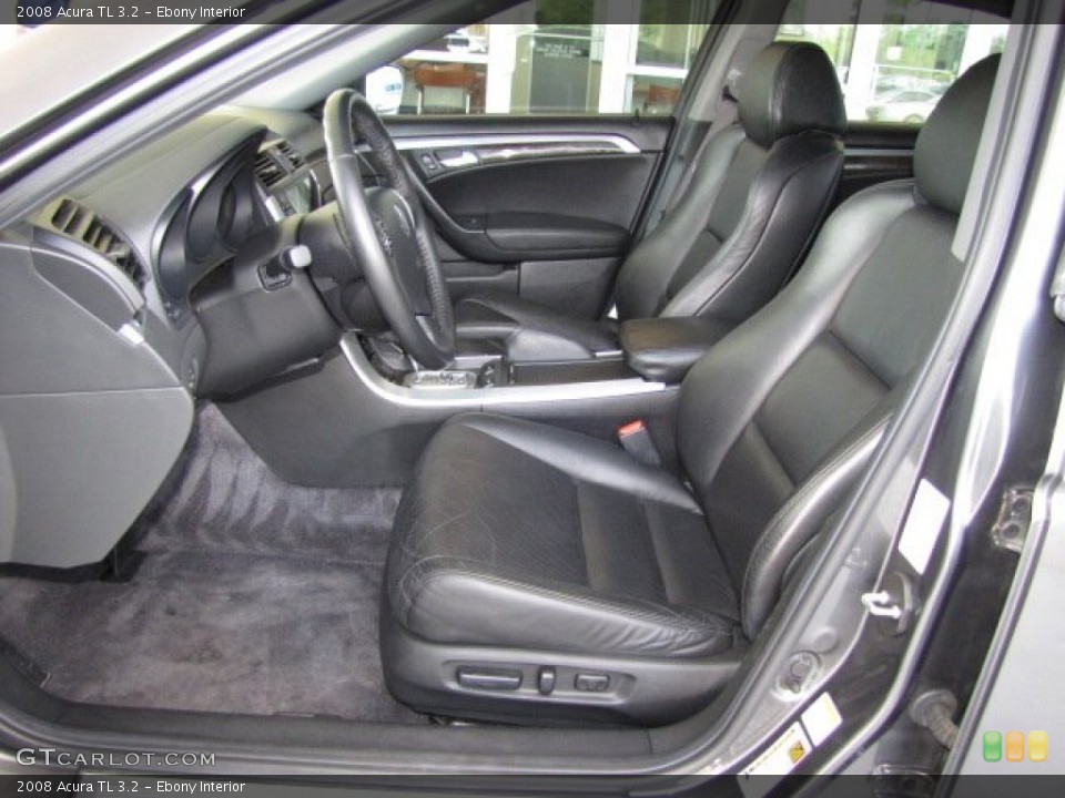 Ebony Interior Photo for the 2008 Acura TL 3.2 #81298169