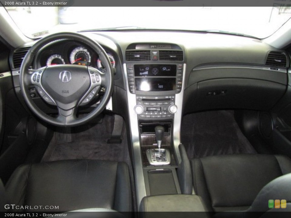 Ebony Interior Dashboard for the 2008 Acura TL 3.2 #81298187