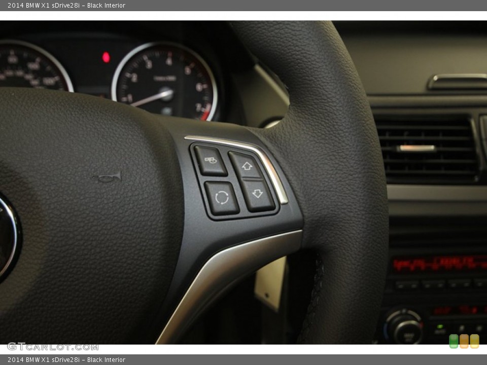 Black Interior Controls for the 2014 BMW X1 sDrive28i #81298367