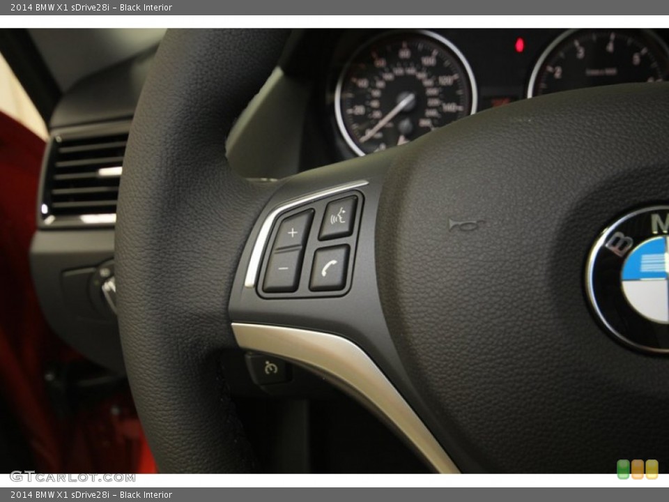 Black Interior Controls for the 2014 BMW X1 sDrive28i #81298387