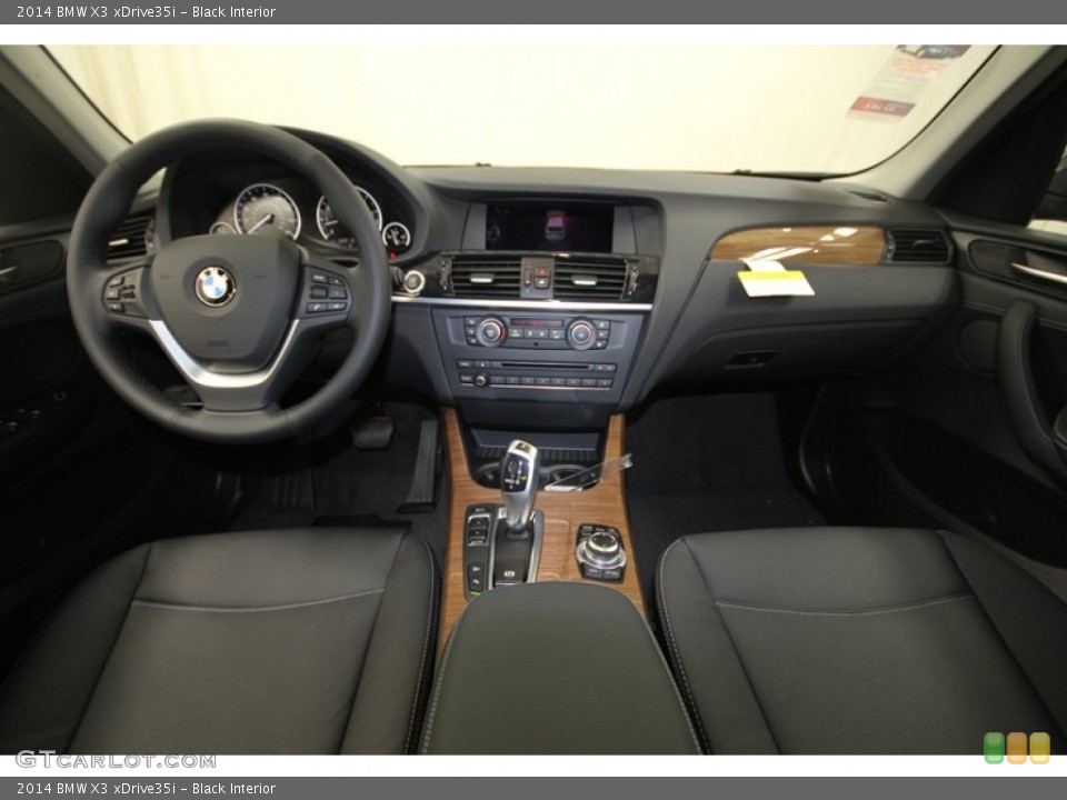 Black Interior Dashboard for the 2014 BMW X3 xDrive35i #81298641