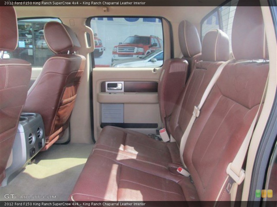 King Ranch Chaparral Leather Interior Rear Seat for the 2012 Ford F150 King Ranch SuperCrew 4x4 #81299947