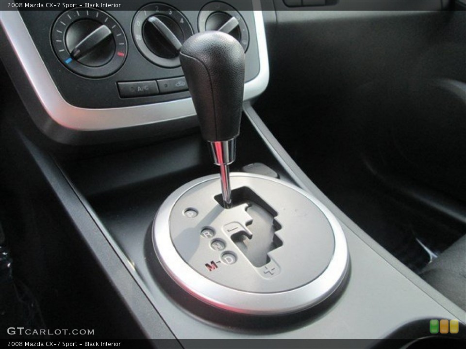 Black Interior Transmission for the 2008 Mazda CX-7 Sport #81300896