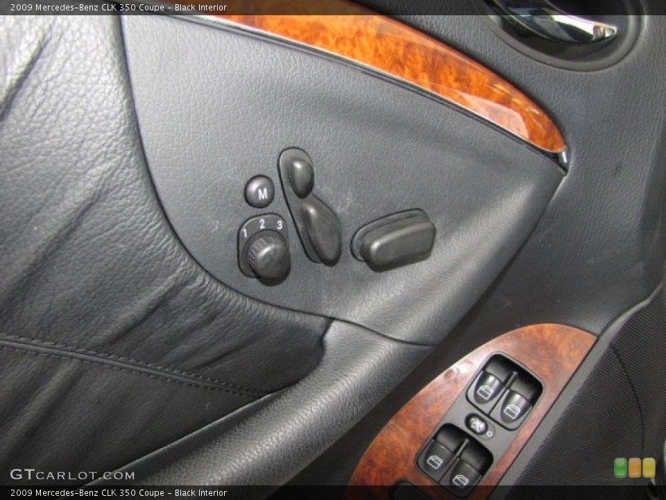 Black Interior Controls for the 2009 Mercedes-Benz CLK 350 Coupe #81301051
