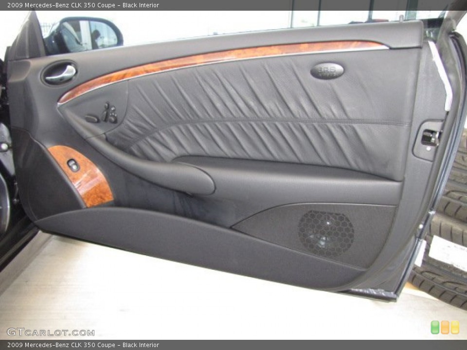 Black Interior Door Panel for the 2009 Mercedes-Benz CLK 350 Coupe #81301103