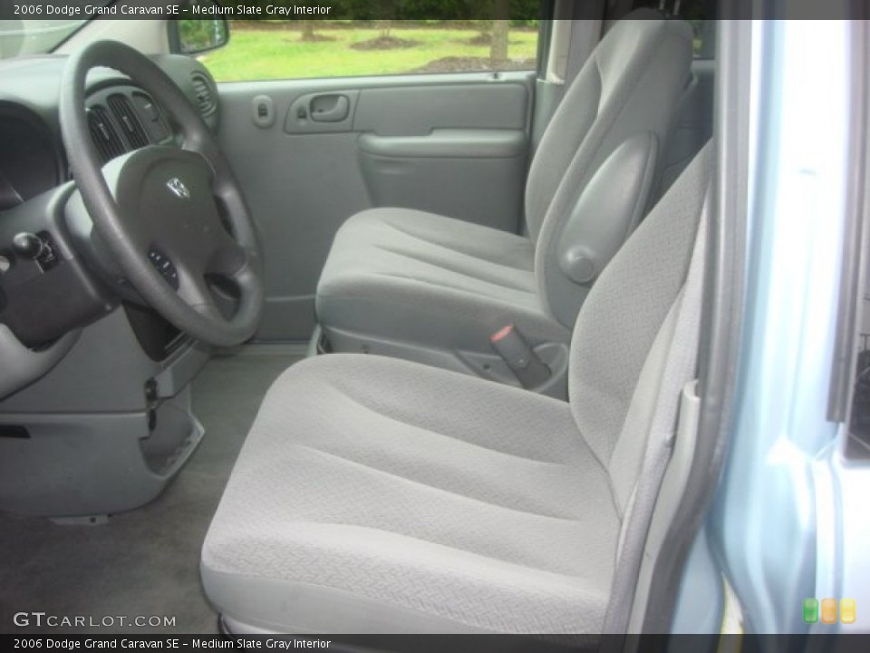 Medium Slate Gray Interior Photo for the 2006 Dodge Grand Caravan SE #81301265