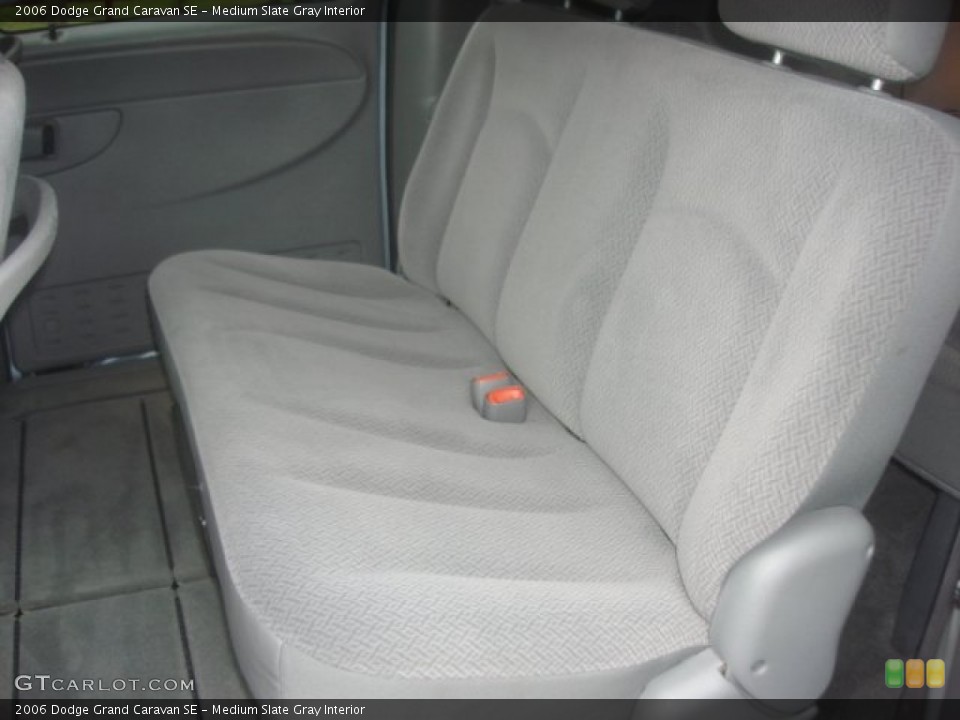 Medium Slate Gray Interior Rear Seat for the 2006 Dodge Grand Caravan SE #81301287