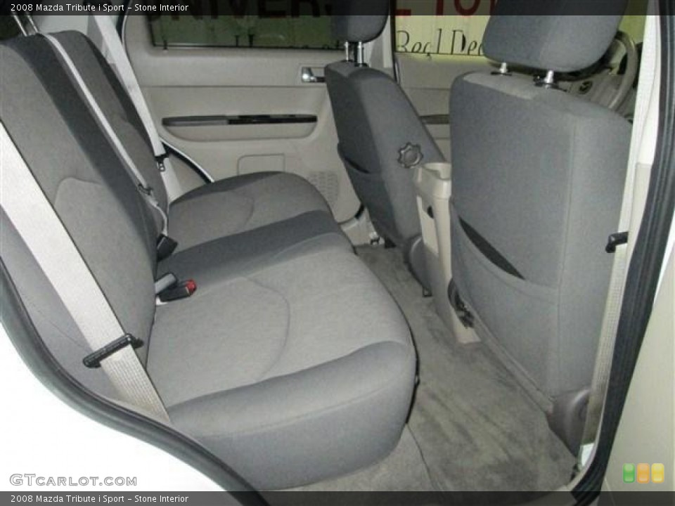 Stone Interior Rear Seat for the 2008 Mazda Tribute i Sport #81301755