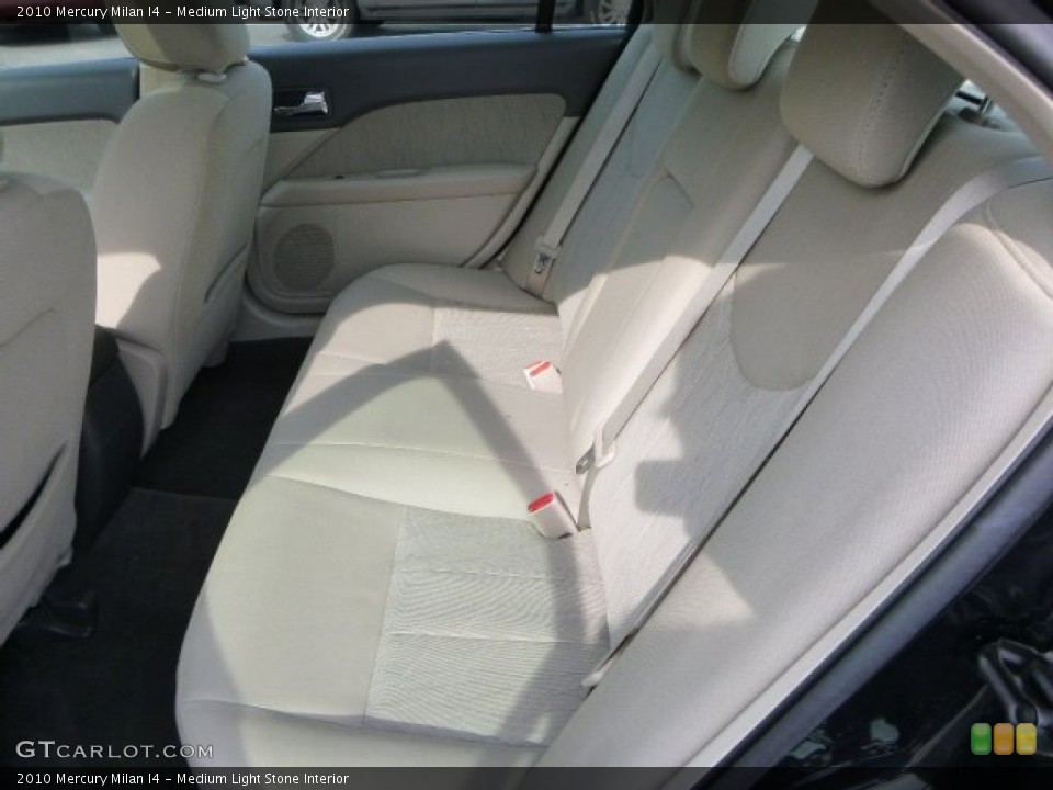 Medium Light Stone Interior Rear Seat for the 2010 Mercury Milan I4 #81306932