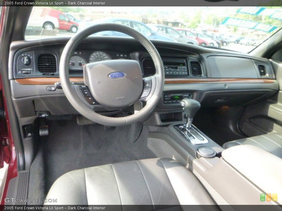 Dark Charcoal Interior Prime Interior for the 2005 Ford Crown Victoria LX Sport #81307302