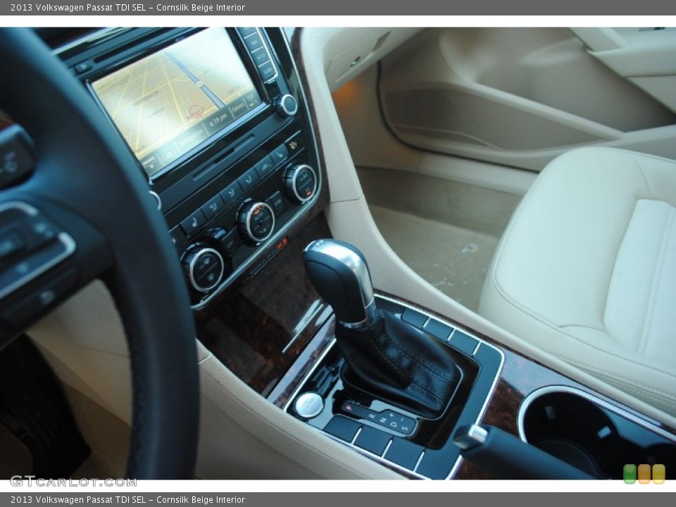 Cornsilk Beige Interior Transmission for the 2013 Volkswagen Passat TDI SEL #81307344