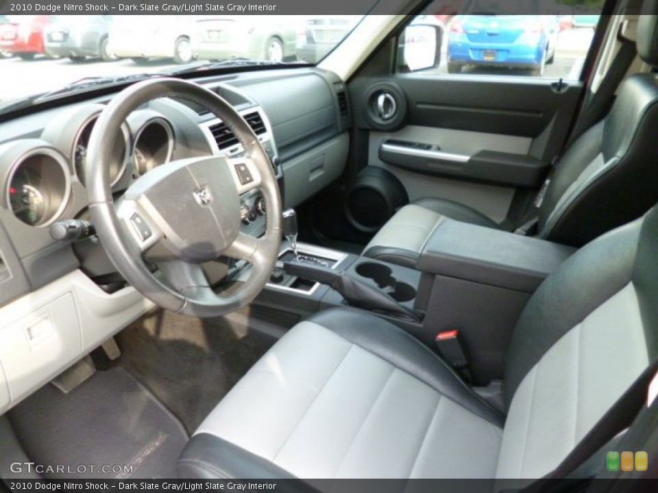 Dark Slate Gray/Light Slate Gray Interior Prime Interior for the 2010 Dodge Nitro Shock #81307631