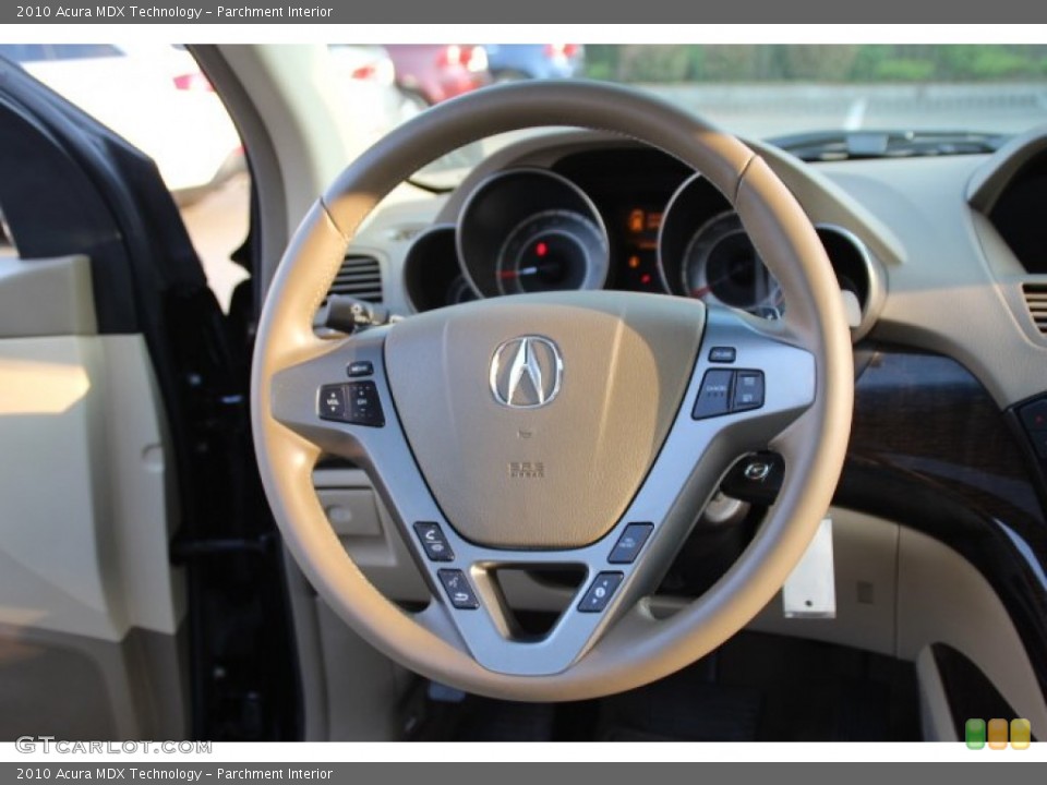 Parchment Interior Steering Wheel for the 2010 Acura MDX Technology #81308284