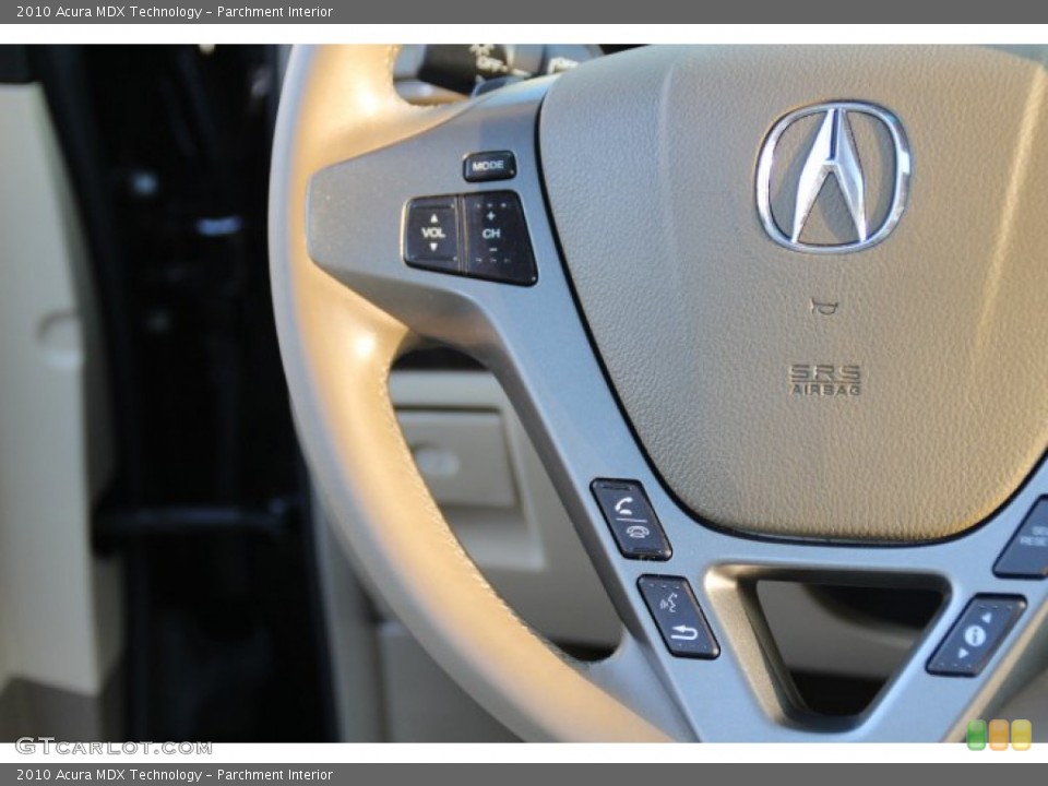 Parchment Interior Controls for the 2010 Acura MDX Technology #81308304