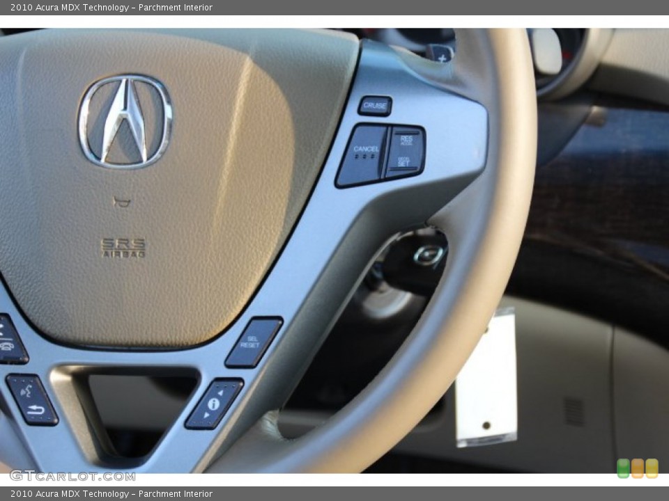 Parchment Interior Controls for the 2010 Acura MDX Technology #81308325