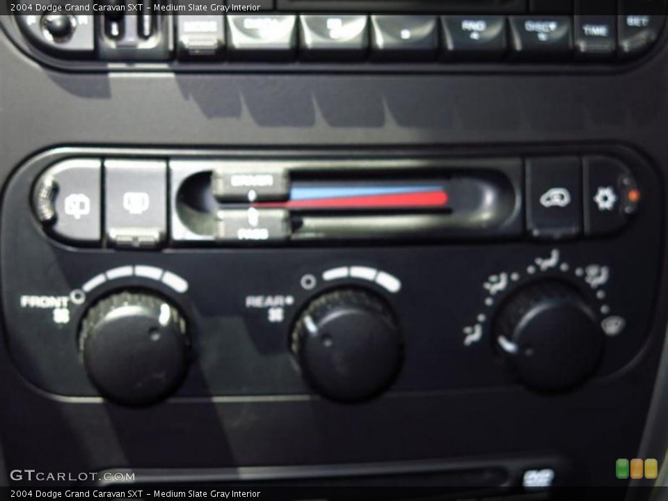 Medium Slate Gray Interior Controls for the 2004 Dodge Grand Caravan SXT #81310133