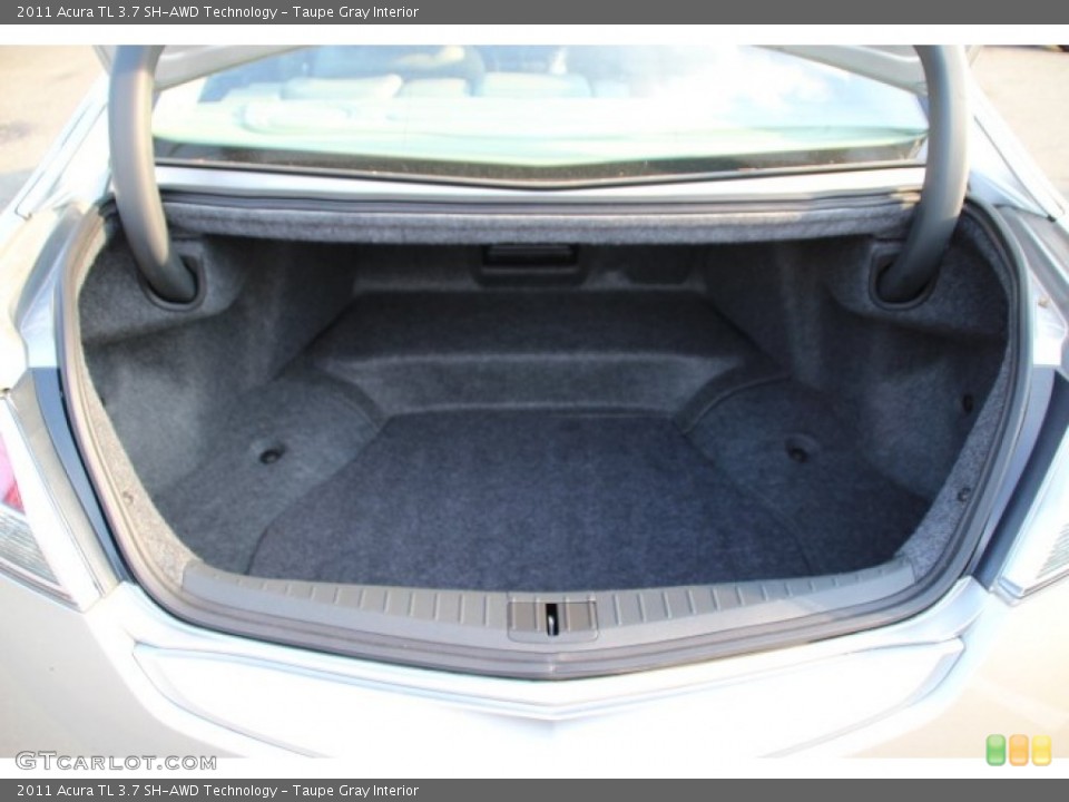 Taupe Gray Interior Trunk for the 2011 Acura TL 3.7 SH-AWD Technology #81310572