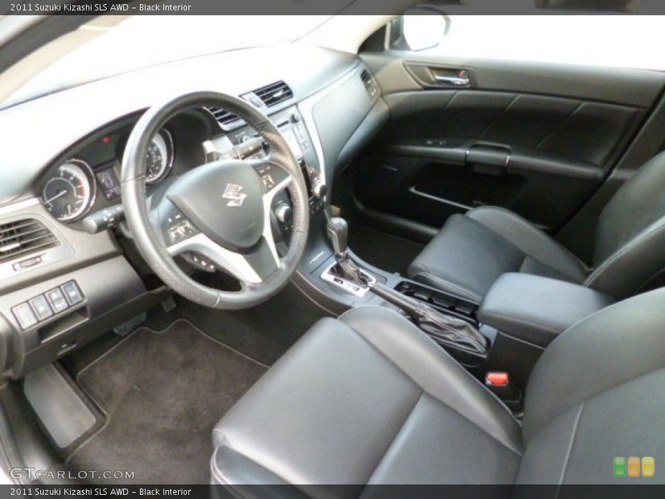 Black Interior Prime Interior for the 2011 Suzuki Kizashi SLS AWD #81310589
