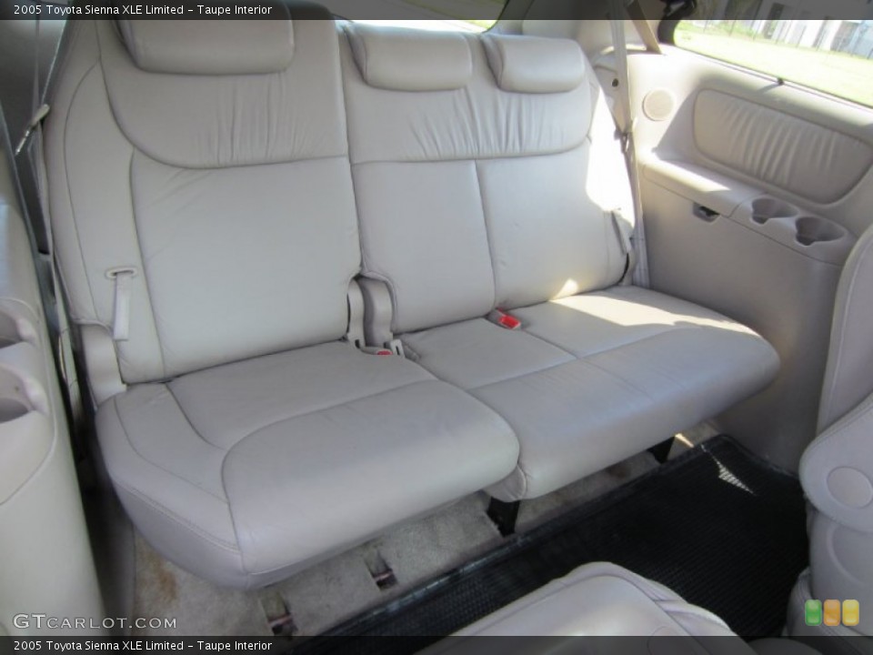 Taupe Interior Rear Seat for the 2005 Toyota Sienna XLE Limited #81310658