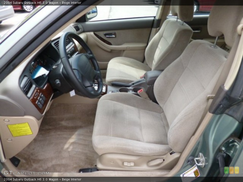 Beige Interior Photo for the 2004 Subaru Outback H6 3.0 Wagon #81312803