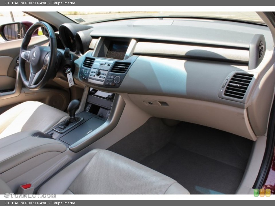 Taupe Interior Dashboard for the 2011 Acura RDX SH-AWD #81312983