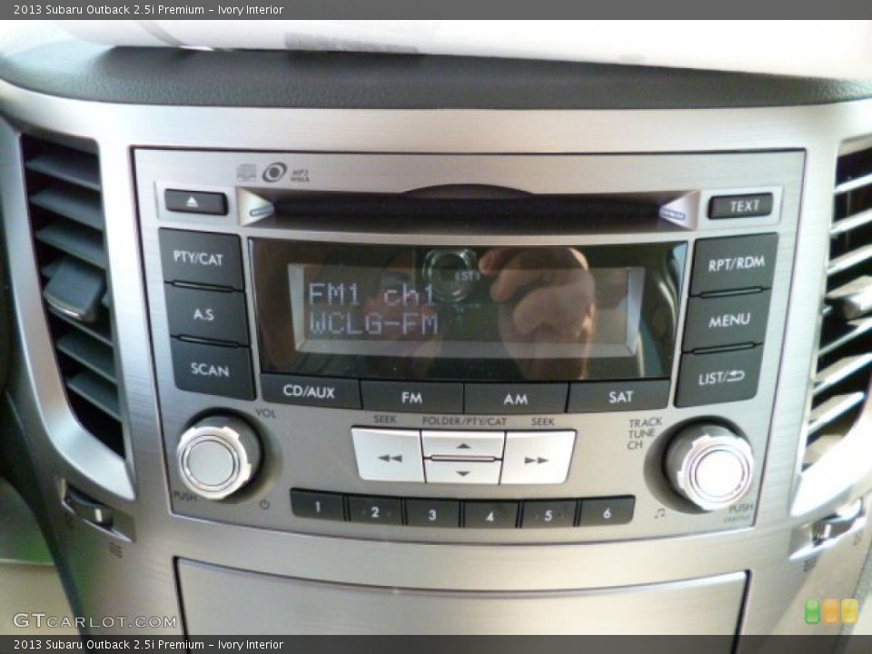 Ivory Interior Audio System for the 2013 Subaru Outback 2.5i Premium #81313259