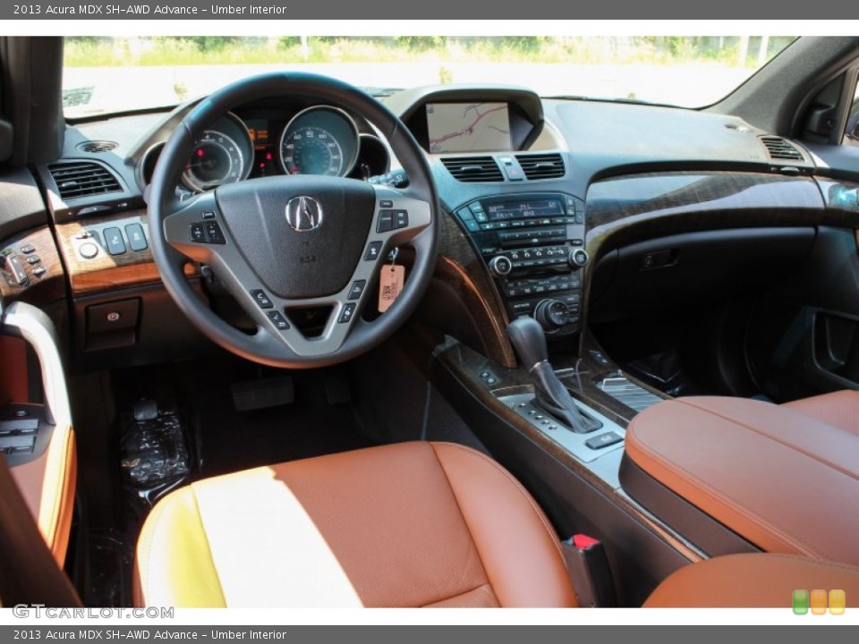Umber 2013 Acura MDX Interiors
