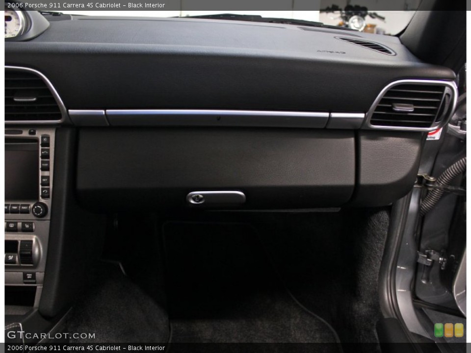 Black Interior Dashboard for the 2006 Porsche 911 Carrera 4S Cabriolet #81315542