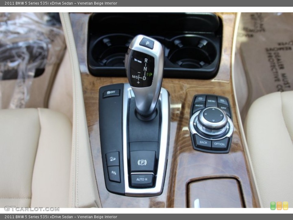 Venetian Beige Interior Transmission for the 2011 BMW 5 Series 535i xDrive Sedan #81315560