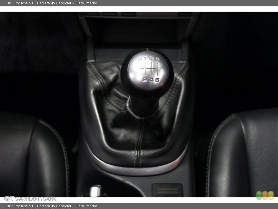 Black Interior Transmission for the 2006 Porsche 911 Carrera 4S Cabriolet #81315621