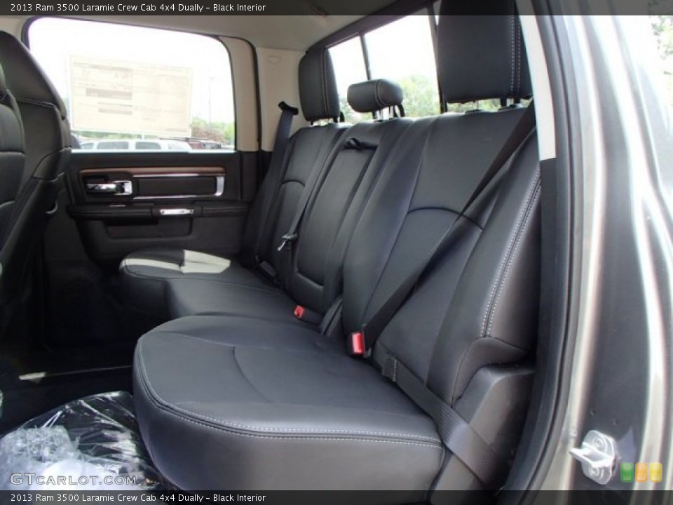 Black Interior Rear Seat for the 2013 Ram 3500 Laramie Crew Cab 4x4 Dually #81316099