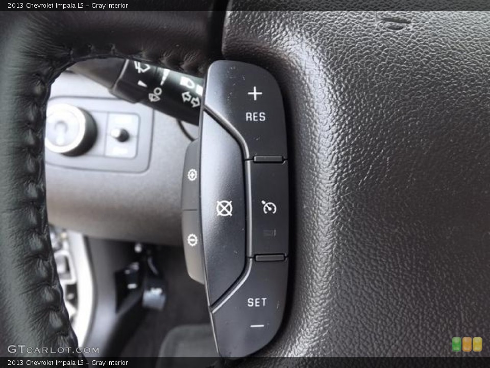 Gray Interior Controls for the 2013 Chevrolet Impala LS #81316535