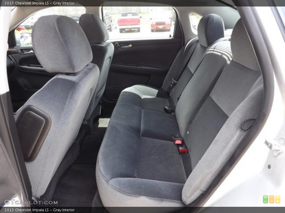 Gray Interior Rear Seat for the 2013 Chevrolet Impala LS #81316643