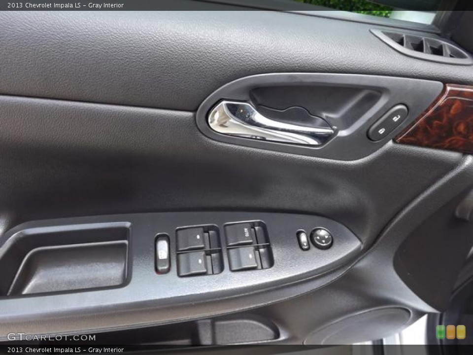 Gray Interior Controls for the 2013 Chevrolet Impala LS #81316707