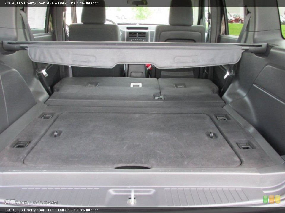 Dark Slate Gray Interior Trunk for the 2009 Jeep Liberty Sport 4x4 #81318085