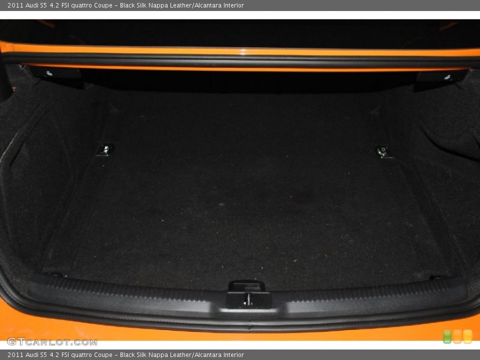 Black Silk Nappa Leather/Alcantara Interior Trunk for the 2011 Audi S5 4.2 FSI quattro Coupe #81318867