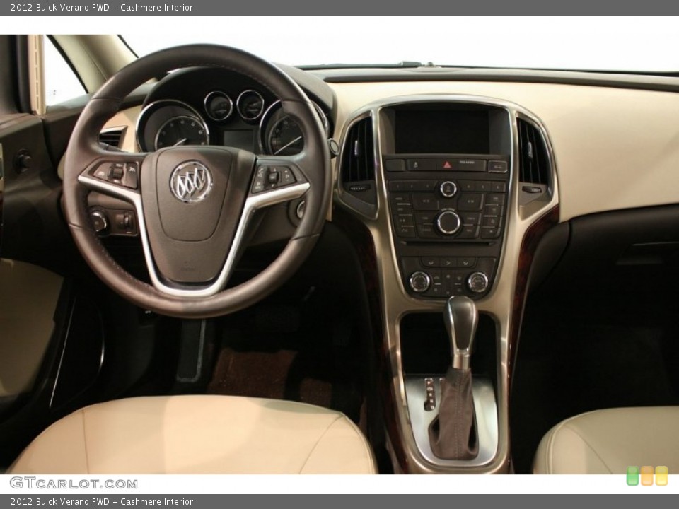 Cashmere Interior Dashboard for the 2012 Buick Verano FWD #81322769