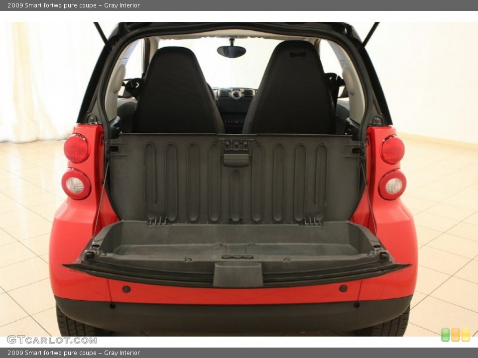 Gray Interior Trunk for the 2009 Smart fortwo pure coupe #81324050