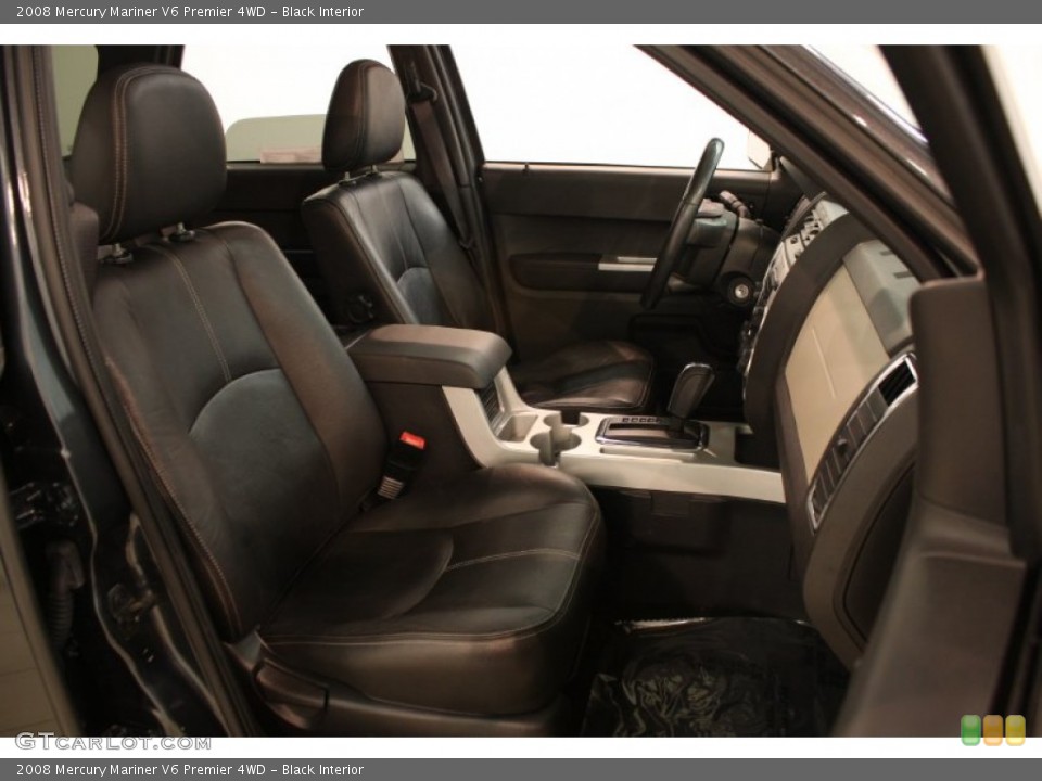 Black Interior Photo for the 2008 Mercury Mariner V6 Premier 4WD #81324435