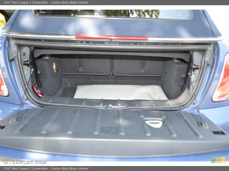 Carbon Black/Black Interior Trunk for the 2007 Mini Cooper S Convertible #81325427